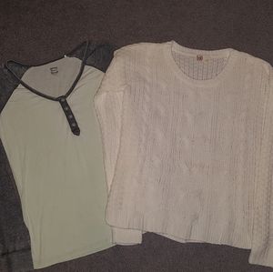 2 long sleeve shirts 🤗